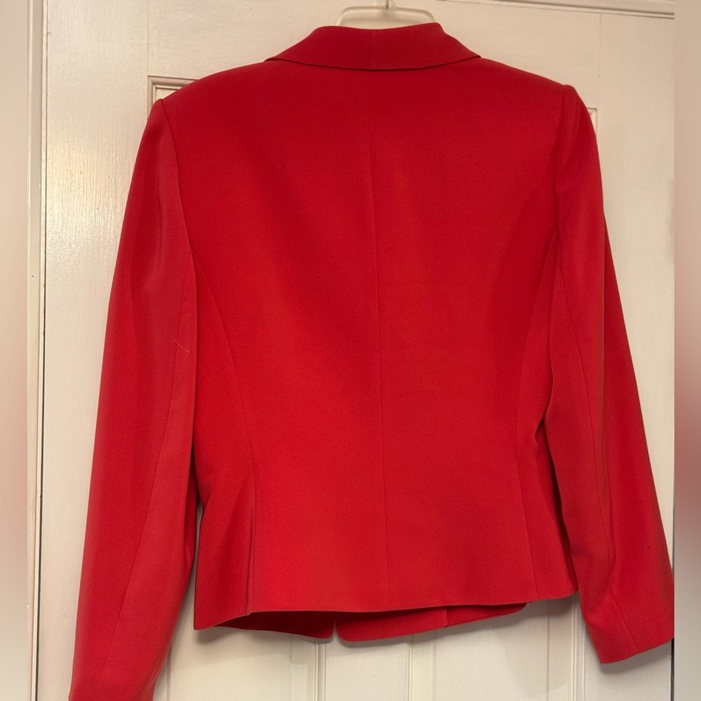 Kasper Suit - Red Pencil Skirt‎ Knee-length Work - Picture 4 of 10